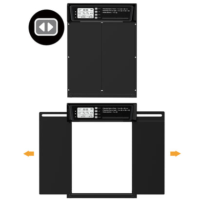Amazon Hot New Chicken House Door Automatic Timing Chicken House Door Long Endurance Aluminum Alloy Digital Display Pet Door by Sylva Supplies