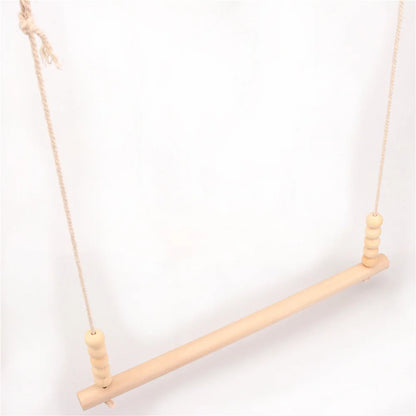 The Perch Bridge — A Wooden Swing for Curious Birds by Sylva Supplies