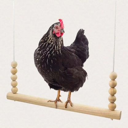 The Perch Bridge — A Wooden Swing for Curious Birds by Sylva Supplies