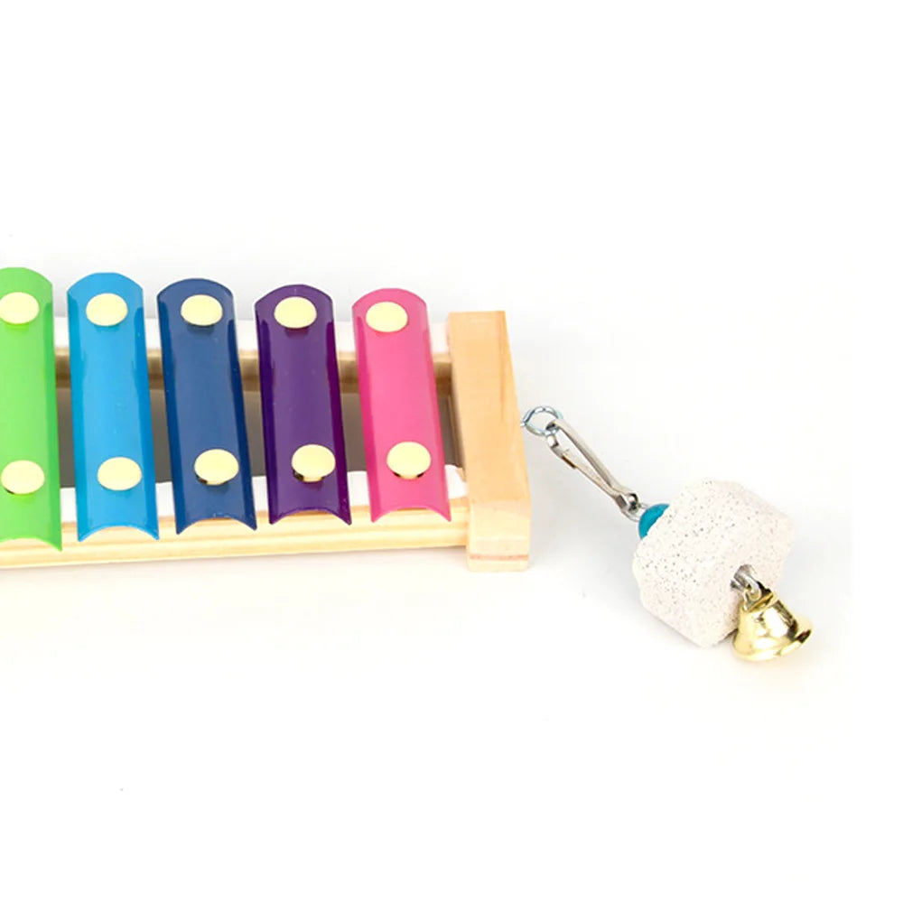 The Coop Xylophone — A Musical Perch for Curious Birds by Sylva Supplies