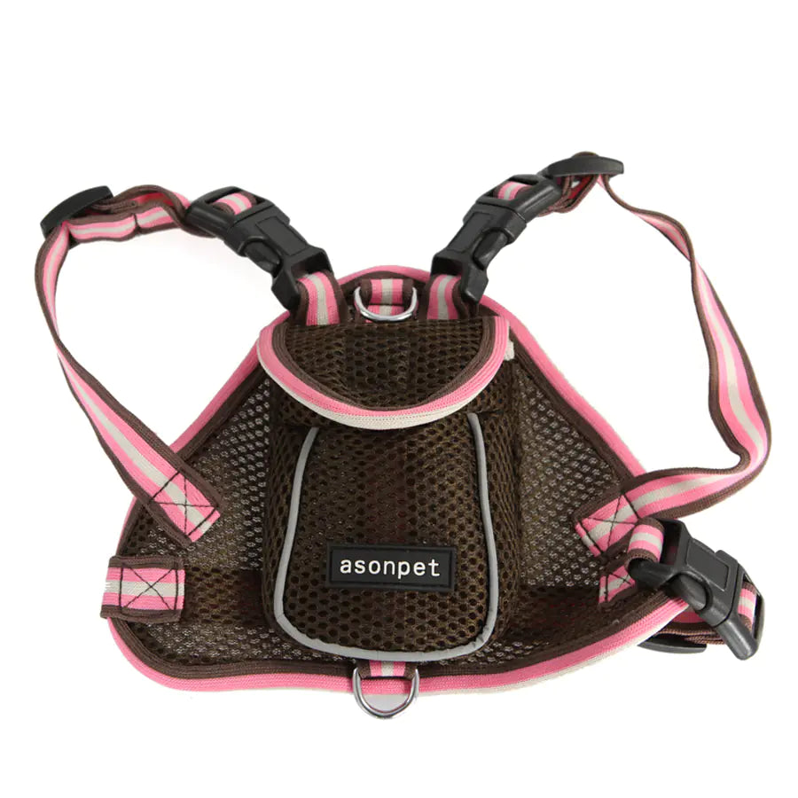 Pet Harness Backpack for Small Dogs - Portable Carrier