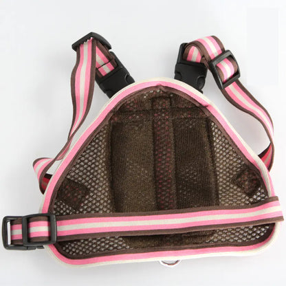 Pet Harness Backpack for Small Dogs - Portable Carrier