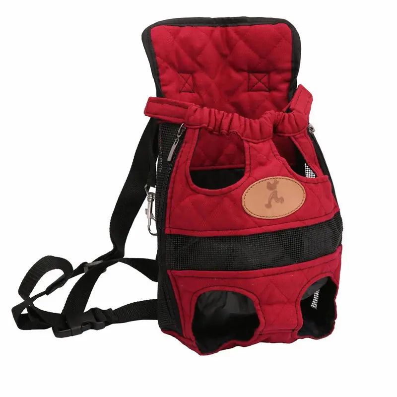 Pet Backpack, Portable Dog Front Carrier Backpack