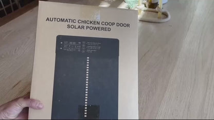 Solar Automatic Chicken Coop Door